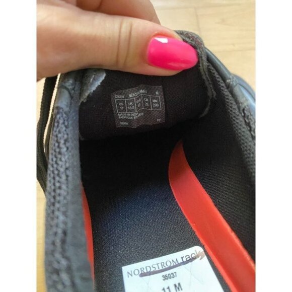 Rockport "Metro Path" lace up black sneaker mens leather - Picture 6 of 7